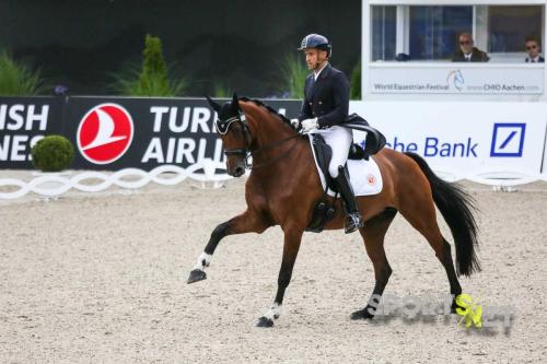 Alexandre Ayache (FRA) mit Jolene