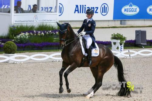 Juliette Ramel (SWE) mit Gideon K.H.