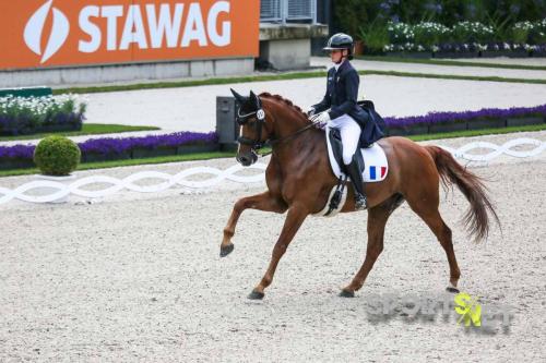 Alizee Roussel (FRA) mit Bel Amour