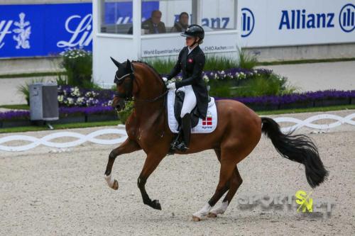 Anna Zibrandtsen (DEN) mit Quel Filou